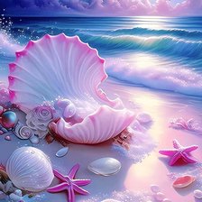 Схема вышивки «Райский берег»