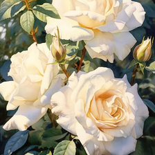 Схема вышивки «Розы»