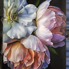 Схема вышивки «Цветы»