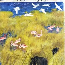 Схема вышивки «В разных краях (Николай Устинов)»