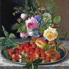 Схема вышивки «натюрморт»