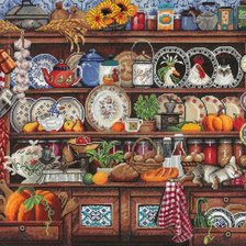 Схема вышивки «На кухне»