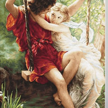 Схема вышивки «Весна любви»