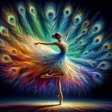 Схема вышивки «Bailarina»