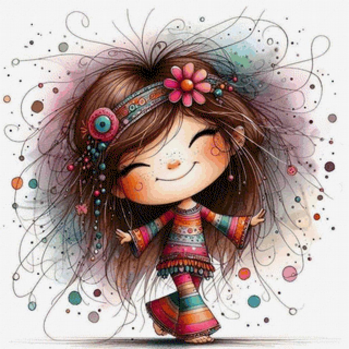 Niña - feliz, niña - предпросмотр