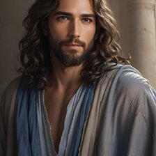 Схема вышивки «Jesus Radiante»