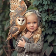 Niña búho