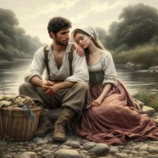 Схема вышивки «парочка»