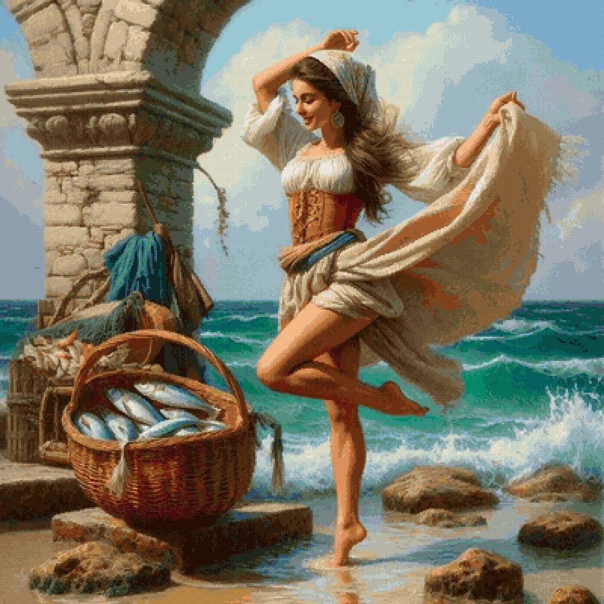 счастливая девушка - предпросмотр