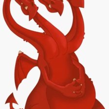 Схема вышивки «Горыныч»