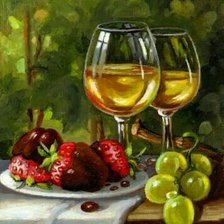 Схема вышивки «натюрморт»