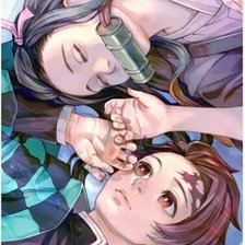 Схема вышивки «Nesuco y Tanjiru»