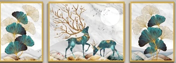 Tríptico colorido - оригинал