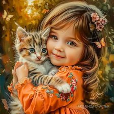 Схема вышивки «Друзья»