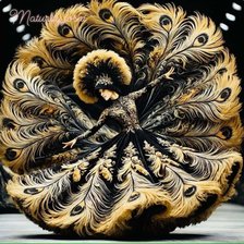 Схема вышивки «Bailarina cepia»