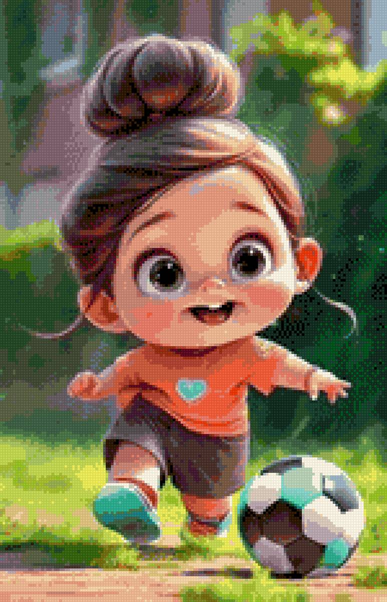 Niña futbolista - предпросмотр