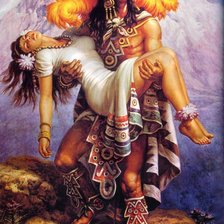 Схема вышивки «Amor indígena»