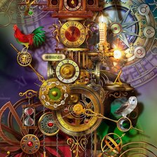 Схема вышивки «Mundo de fantasía»