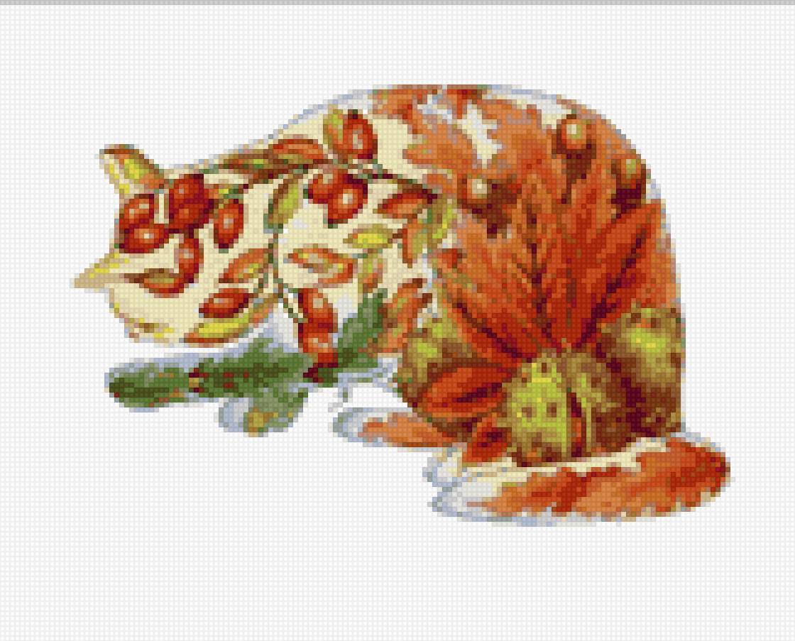 Gato florido - предпросмотр