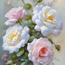 Схема вышивки «НЕЖНЫЙ БУКЕТ»