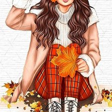 Mujer de otoño