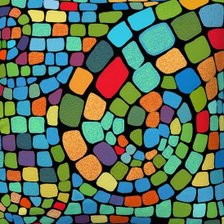 Схема вышивки «абстракция»