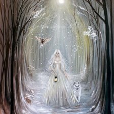 Схема вышивки «Amigos de la obscuridad»