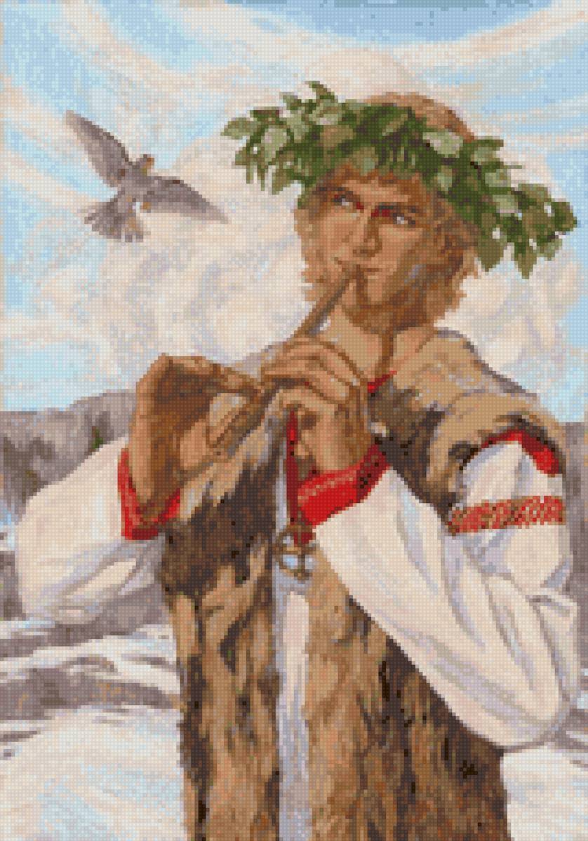 Flautista hombre - предпросмотр