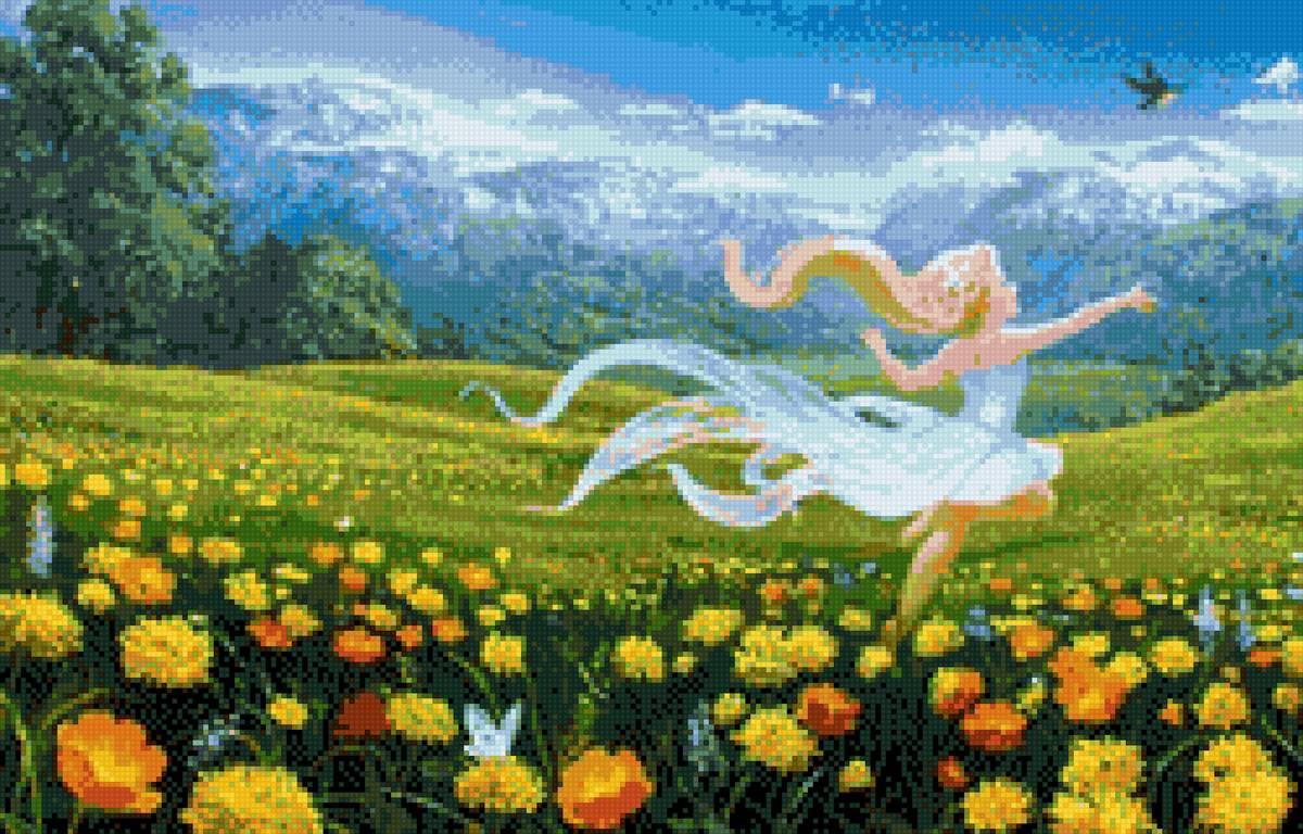 Campo florido - предпросмотр