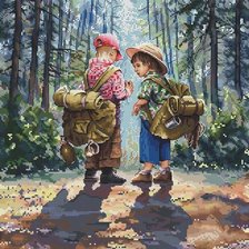 Схема вышивки «Mochleros»