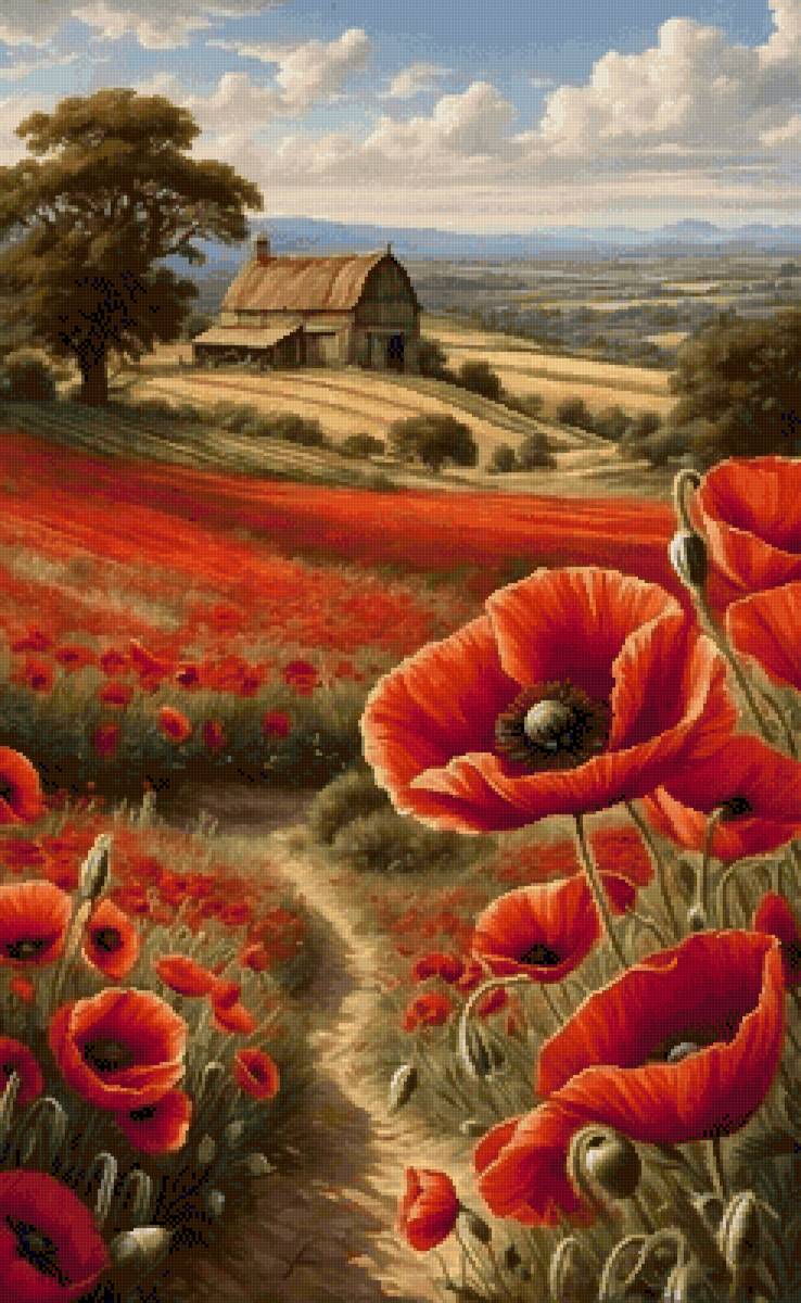 Маки - маки, цветы - предпросмотр