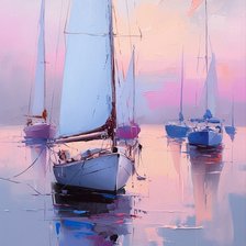 Схема вышивки «Тихая гавань»