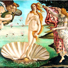 Схема вышивки «Sandro Botticelli - The Birth of Venus»