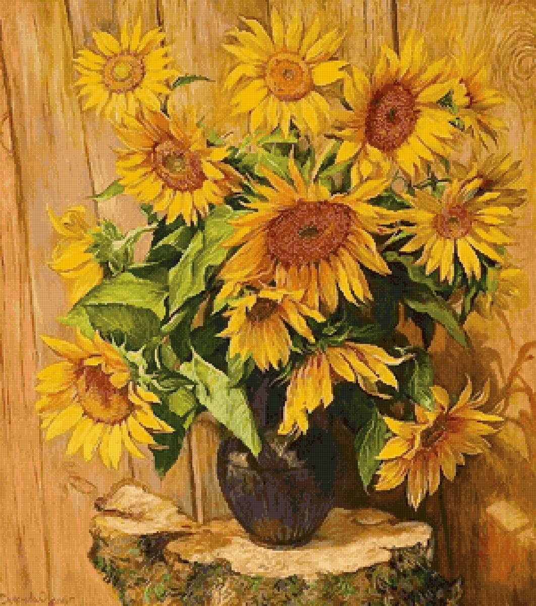 Солнечный букет - предпросмотр