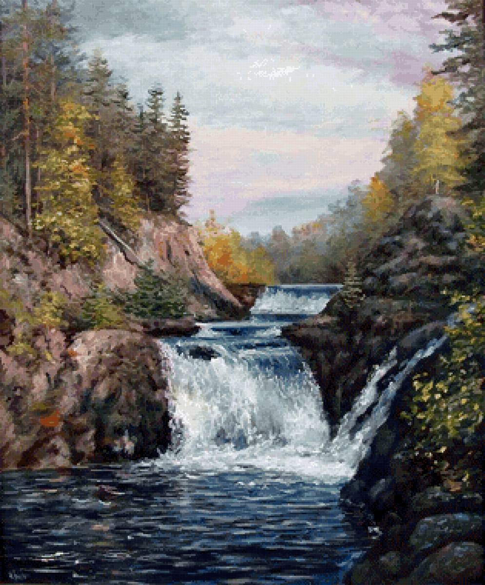 Водопад Кивач - предпросмотр