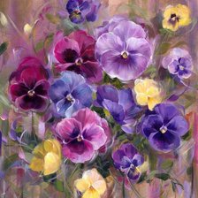 Схема вышивки «Виолы»