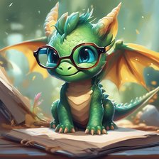 Схема вышивки «Дракон»