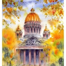 Схема вышивки «Palacio de otoño»