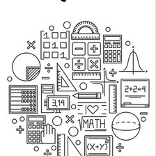 Схема вышивки «Алгебра»