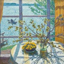 Схема вышивки «Весенняя верба»