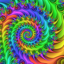 Схема вышивки «фрактал»