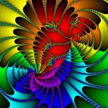 Схема вышивки «фрактал»