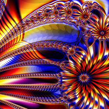 Схема вышивки «фрактал»