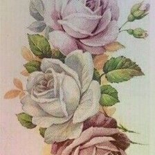 Схема вышивки «Bouquet tenue»