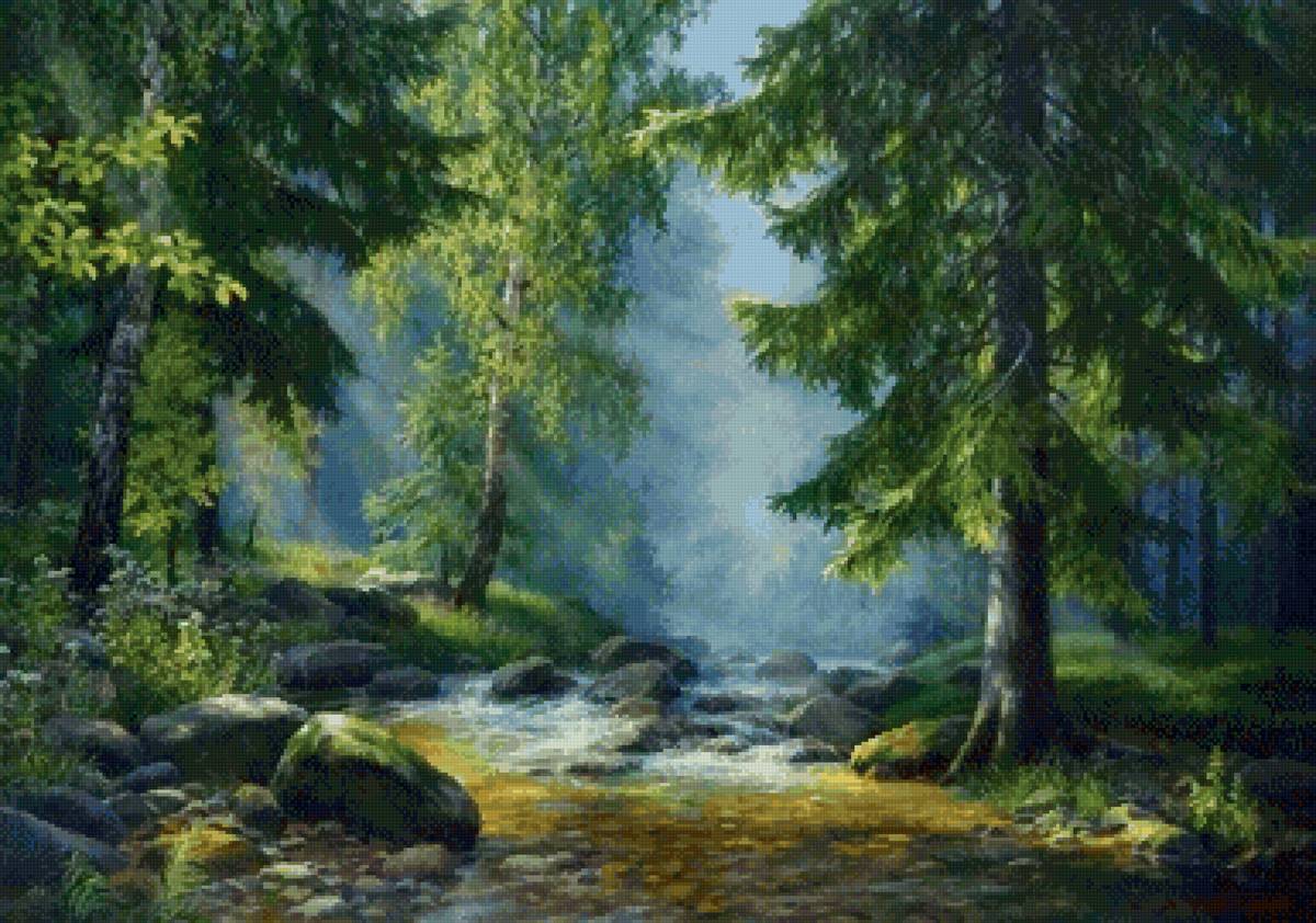 В еловом лесу - предпросмотр