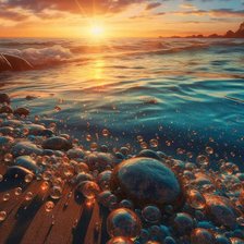 Схема вышивки «Океан»