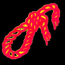 Схема вышивки «Петля. pain and hate»