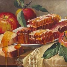 Схема вышивки «Медовый спас»