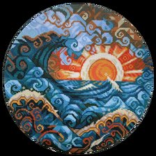 Схема вышивки «1»