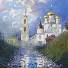 Схема вышивки «Грибной дождь в Дмитрове»